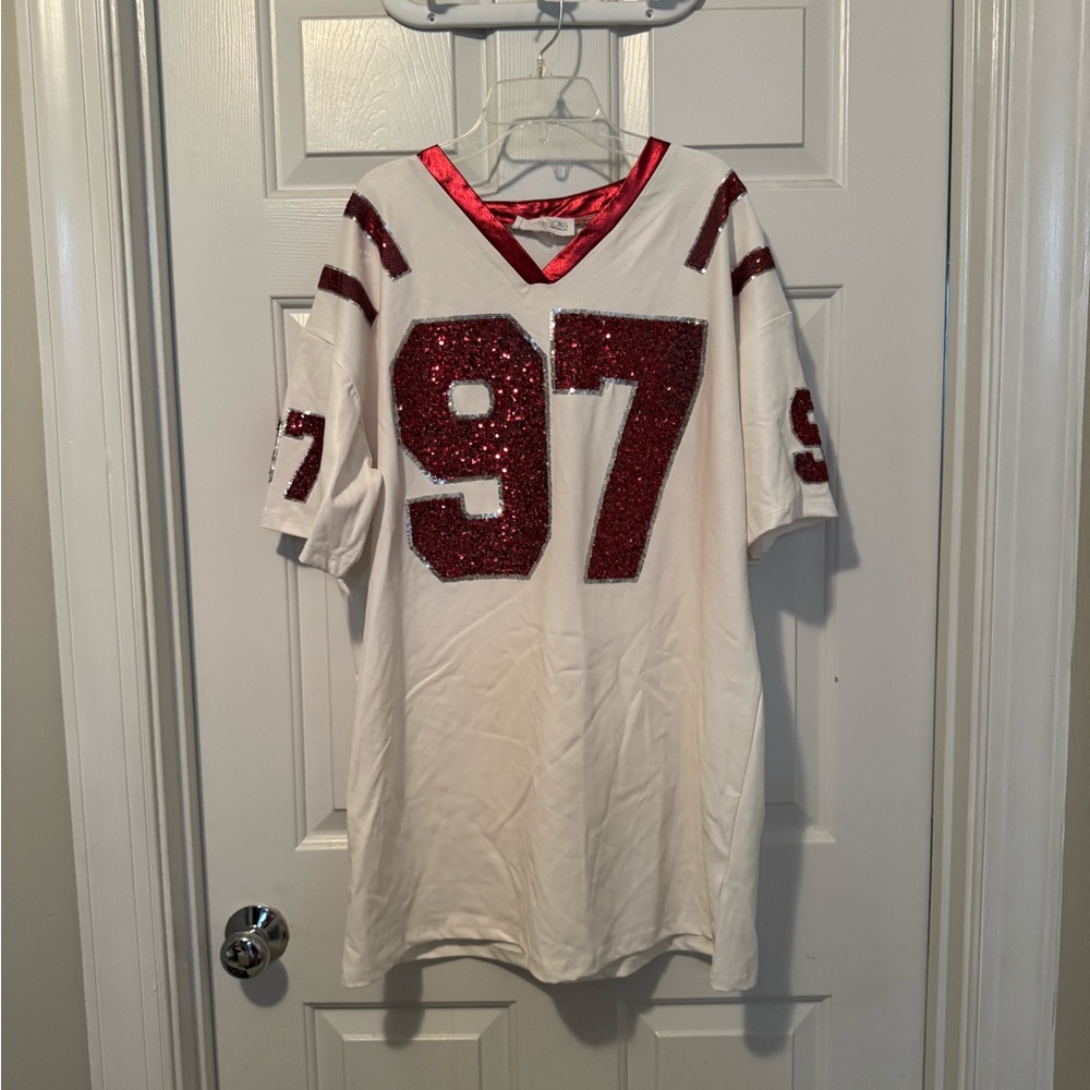 impressions jersey dress